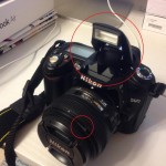 落下 破損 修理 Nikon D90 と AF-S 50mm F1.8G